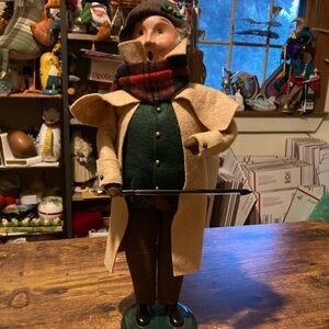 Byers Choice man caroler from 2006